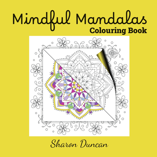 BUY ONE GET ONE HALF PRICE Mindful Mandalas and Nouveau Rose colouring books