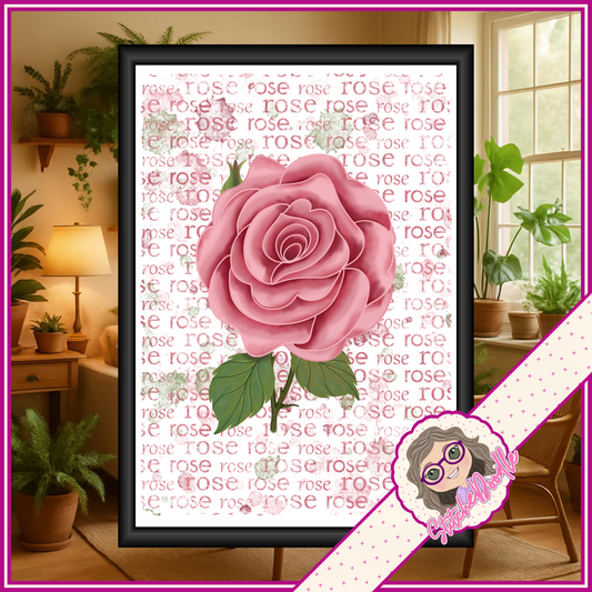 Rose Paper Kit - 60 pieces - Card Making/Junk Journals/Scrapbooking and more