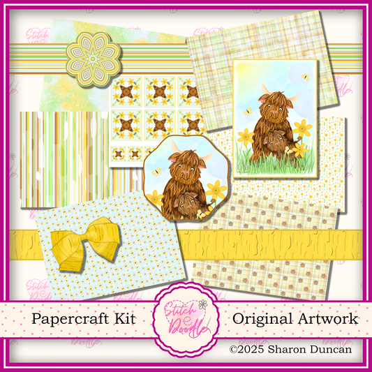 Hamish Through the Seasons: 52 Piece Card Making Kit = 12 Piece BONUS (Digital Download)