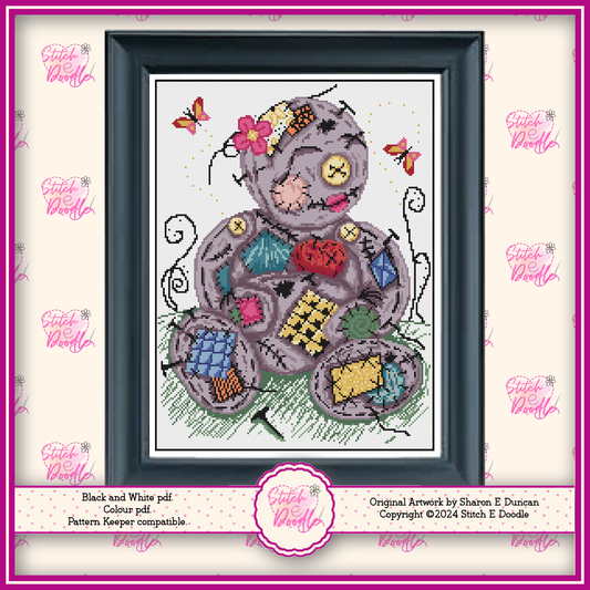 Cross Stitch Chart - My Sweet Voodoo - Digital Download