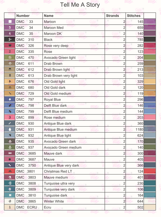 Audiobook Themed Tell Me a Story Chart - Digital Download