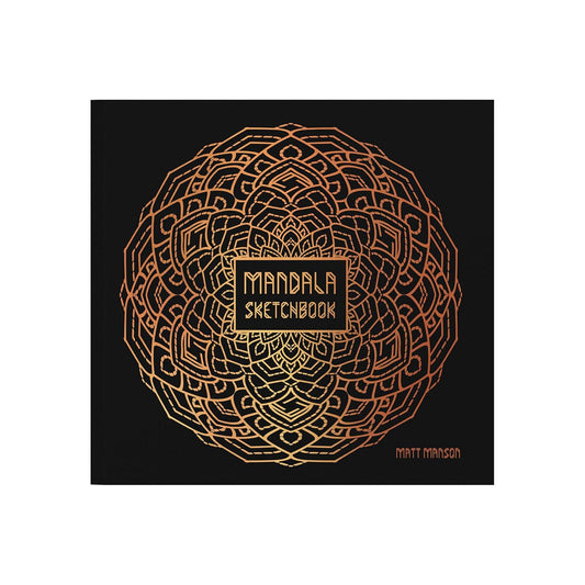Mandala Sketchbook - Create Your Own Unique Mandala Designs. Mindful Drawing.