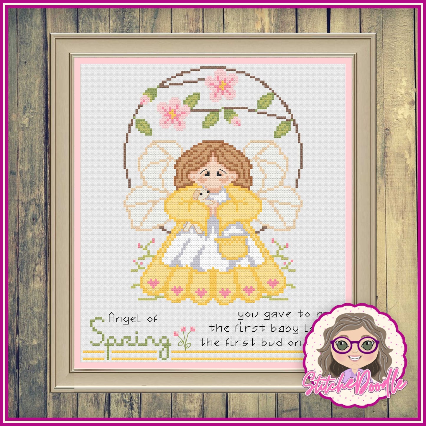 *NEW* Angels of the Seasons - Angel of Spring PDF and Patternkeeper