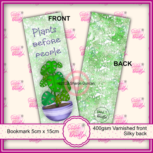 Plants Before People Bookmark - Cheese plant (monstera)