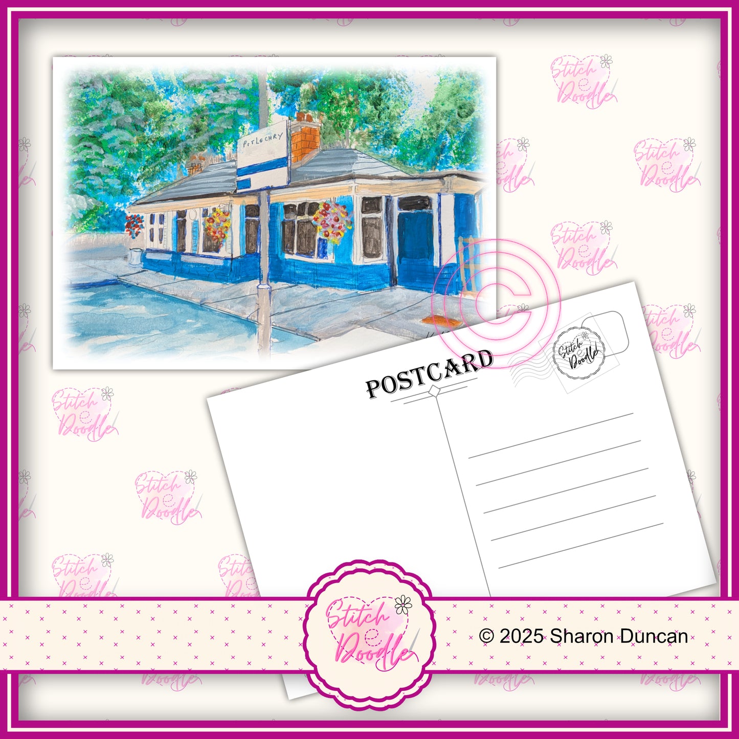 A5 Art Print/Postcard 6 Piece Collection - Painted Scenes from Scotland