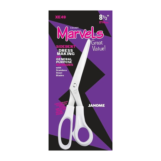 Janome Marvels 8.5″ Dressmaking Scissors - Cut that cloth