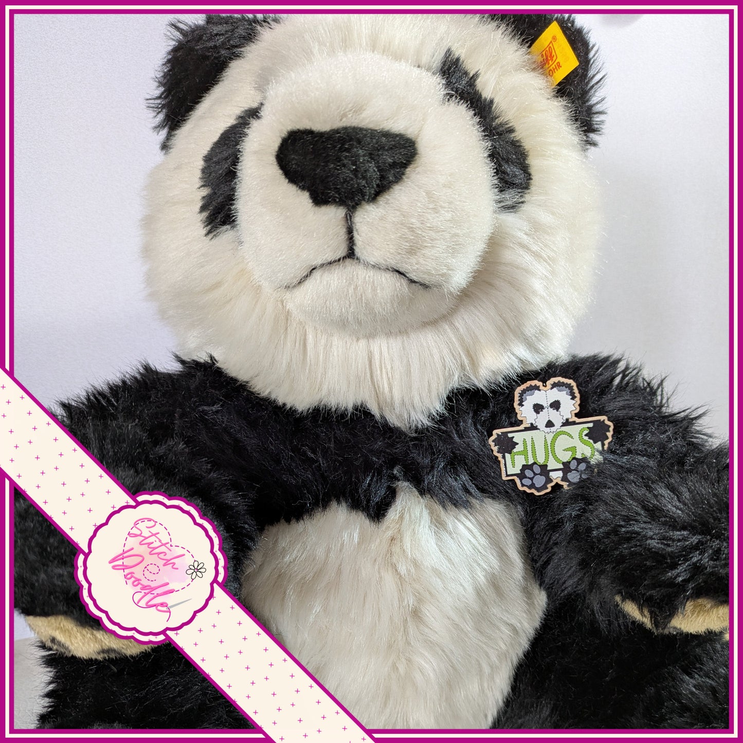 BOGOF Bear Hug Collectible Wooden Pins - Brown bear & Panda Bear