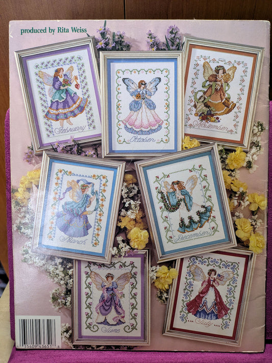 DESTASH - American School of Needlework - Birthday Fairies - 12 Designs