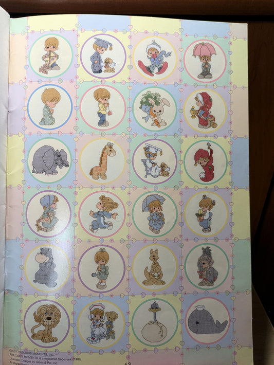 DESTASH - Gloria and Pat - Precious Moments Miniatures - 170 Designs