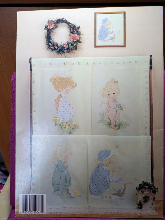 DESTASH - Gloria and Pat - Precious Moments Four Seasons - 4 Designs