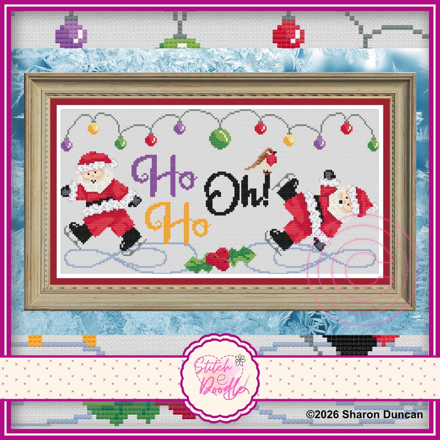 Christmas Stitching