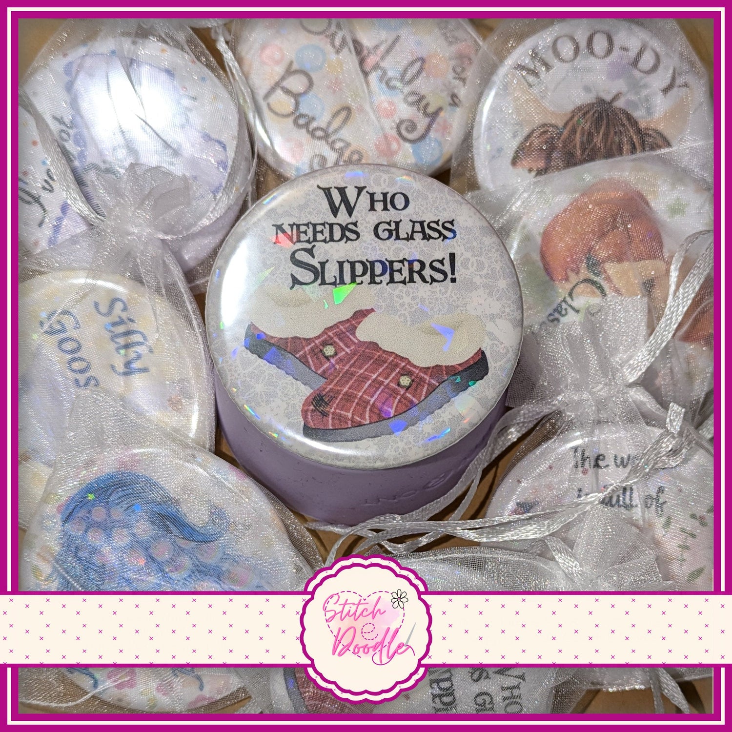 Button Badges & Keyrings