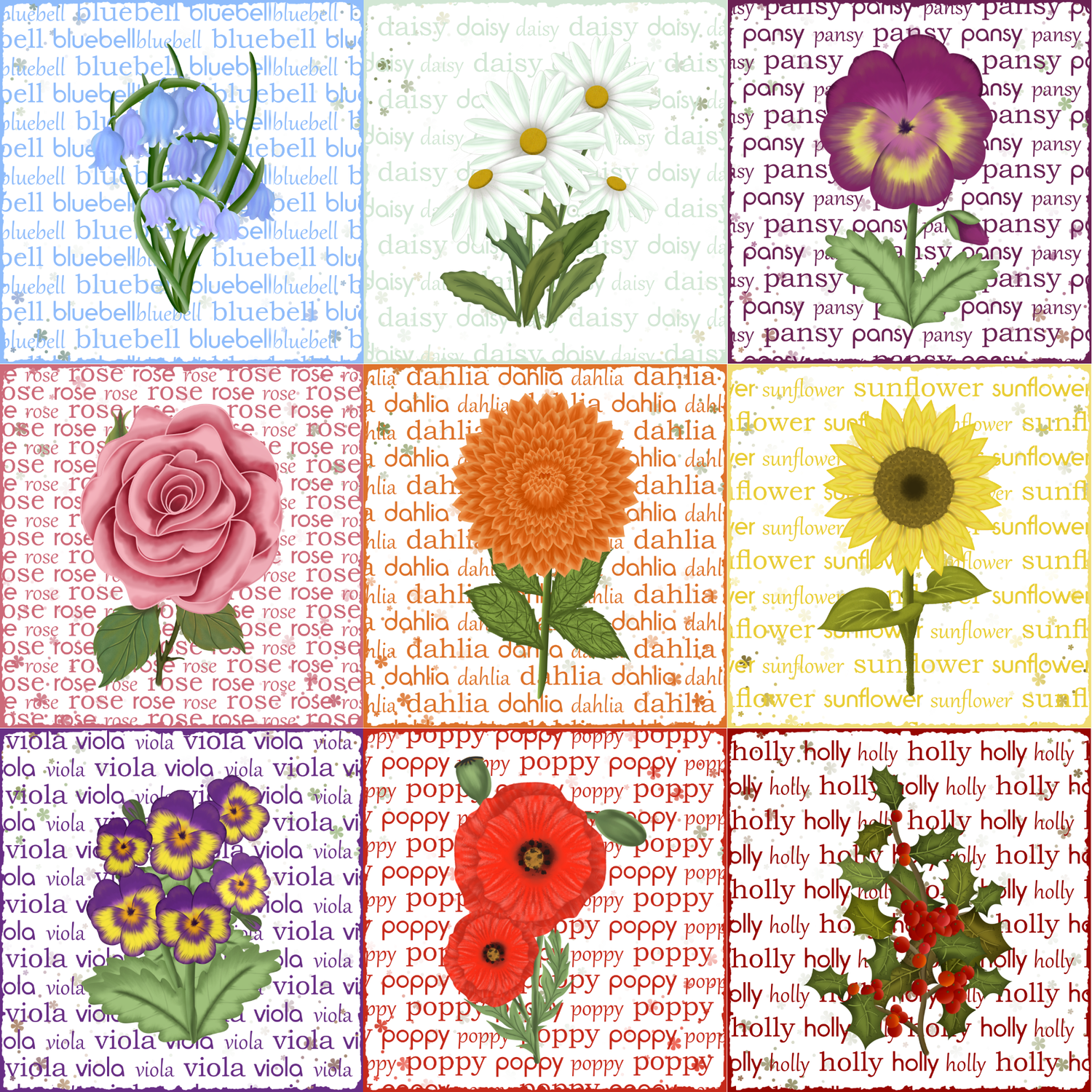 Paintbox Petals Craft Kits