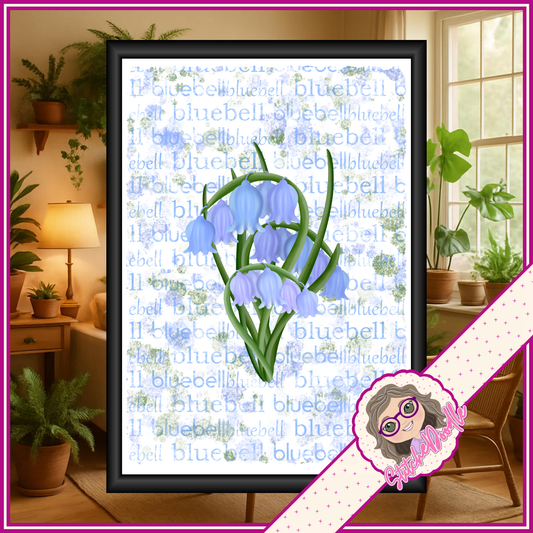 Paintbox Petals Bluebell - 36 Piece Paper Craft Kit - Digital