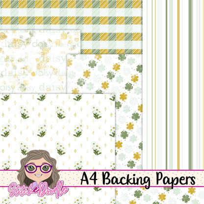 Paintbox Petals Daisy - 36 Piece Paper Craft Kit - Digital