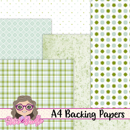 Paintbox Petals Snowdrop - 36 Piece Paper Craft Kit - Digital