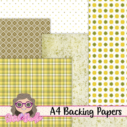 Paintbox Petals Sunflower - 36 Piece Paper Craft Kit - Digital