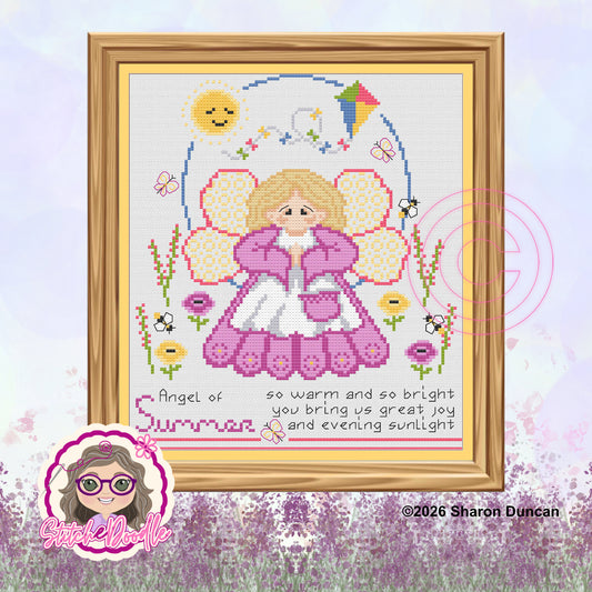 *NEW* Angels of the Seasons - Angel of Summer PDF and Patternkeeper