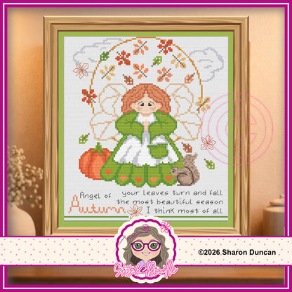 Angels of the Seasons - Angel of Autumn PDF and Patternkeeper