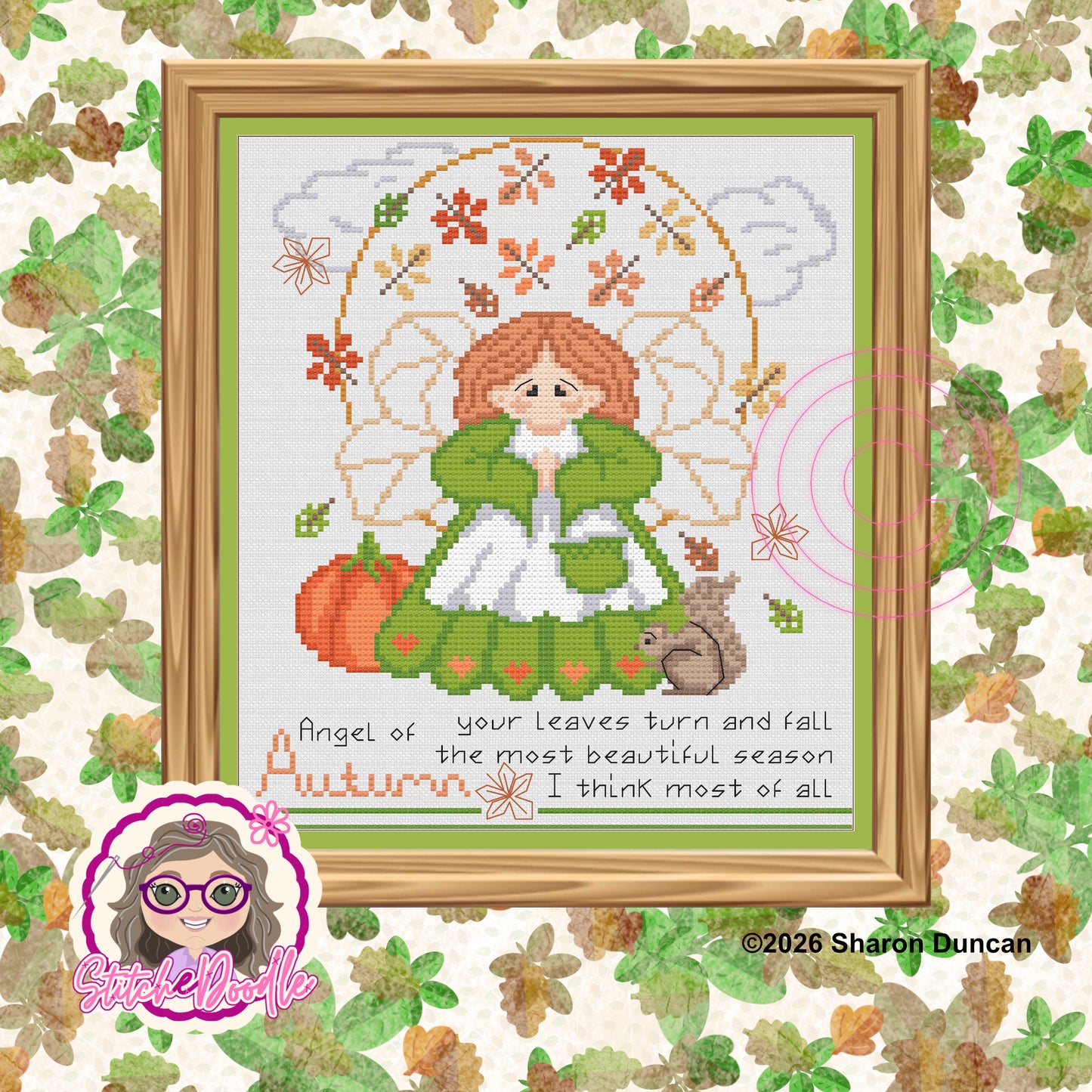 Angels of the Seasons - Angel of Autumn PDF and Patternkeeper