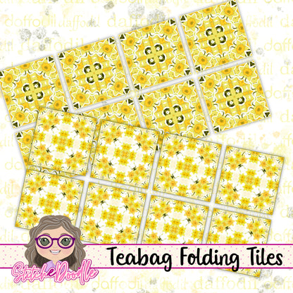 Paintbox Petals Daffodil - 36 Piece Paper Craft Kit - Digital