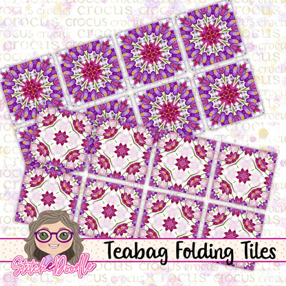 Paintbox Petals Crocus - 36 Piece Paper Craft Kit - Digital