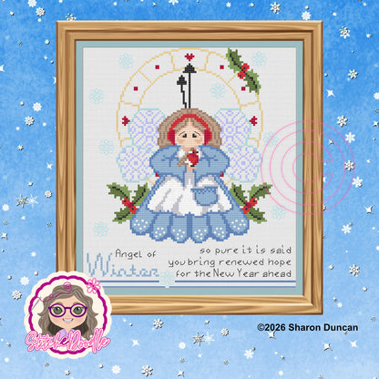 Angels of the Seasons - Angel of Winter PDF and Patternkeeper