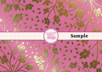 Faux Gold & Silver Embossed Paper craft Papers.  Embossibilities Sprays.  16 x A4 printable pages.  Digital Download