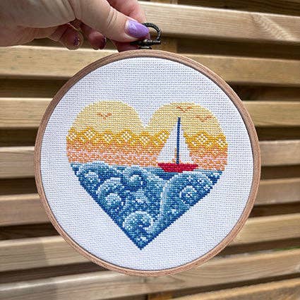 Sail Away With Me - Printed Chart by Love Poppet