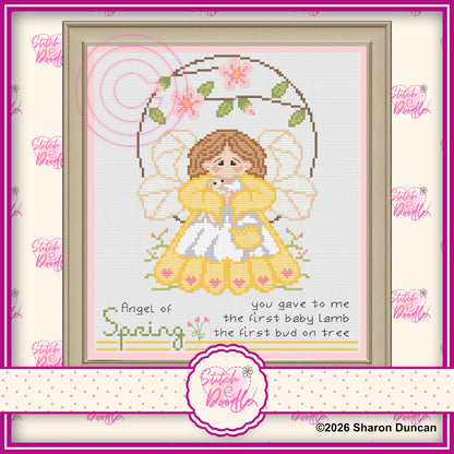*NEW* Angels of the Seasons - Angel of Spring PDF and Patternkeeper