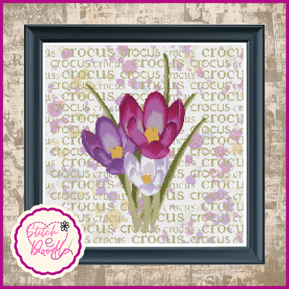 Crocus Sampler from the Paintbox Petals Collection - Digital Download