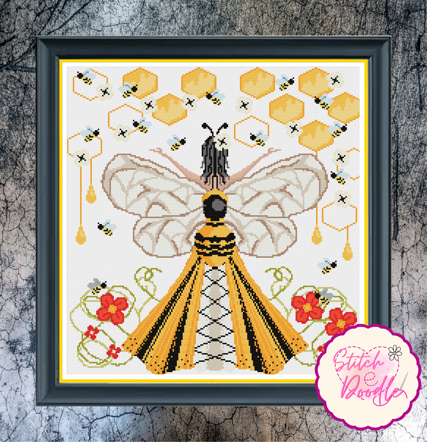 Graceful Queen Bee Maiden - Digital Download