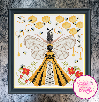 Graceful Queen Bee Maiden - Digital Download