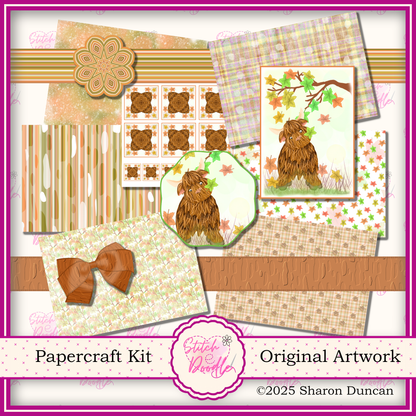 Hamish Through the Seasons: 52 Piece Card Making Kit = 12 Piece BONUS (Digital Download)