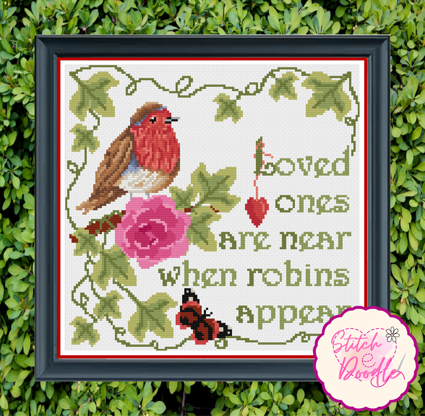 Tender Sentiment Robins Appear Sampler - Digital Download