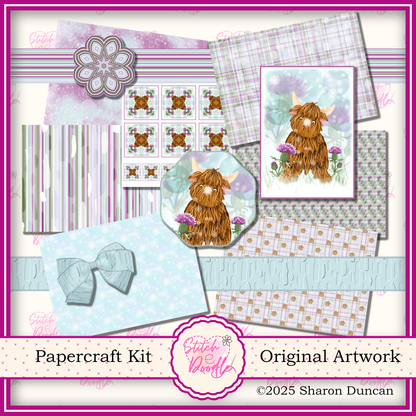 Hamish Through the Seasons: 52 Piece Card Making Kit = 12 Piece BONUS (Digital Download)