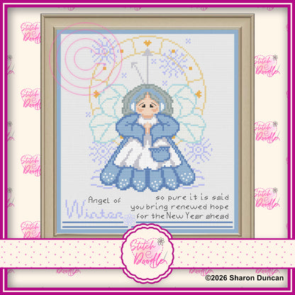 *NEW* Angels of the Seasons - Angel of Winter PDF and Patternkeeper