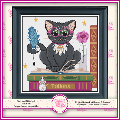 Making Magic Cross Stitch Bundle.  4 Charts. DIGITAL DOWNLOAD