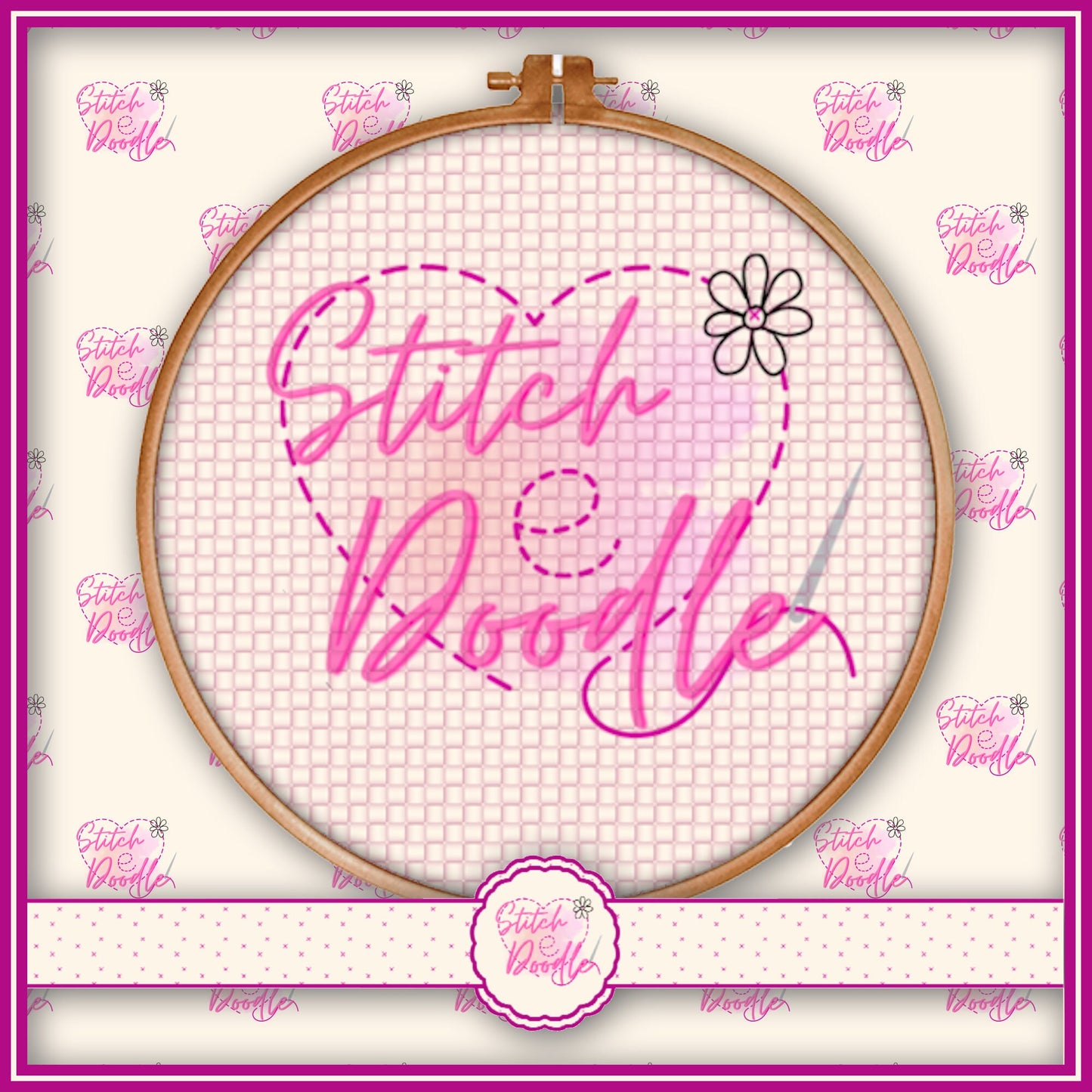 Magic Bubbles Witch Magical Cross Stitch Chart.  PDF and Pattern Keeper.  Includes printable tracker.  Instant Download.