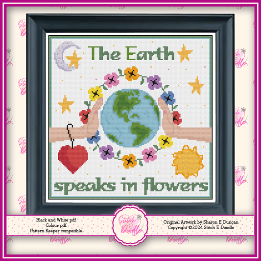 FREE Cross Stitch Chart - Mother Earth - Digital Download