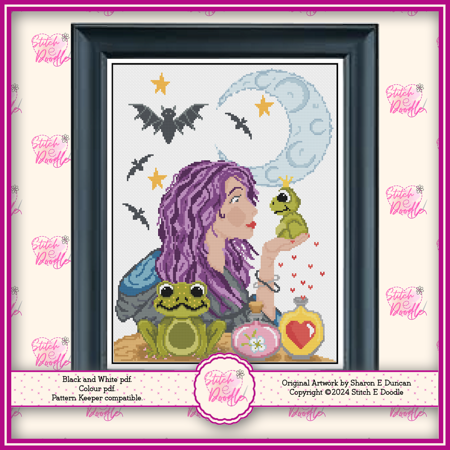 Making Magic Cross Stitch Bundle.  4 Charts. DIGITAL DOWNLOAD