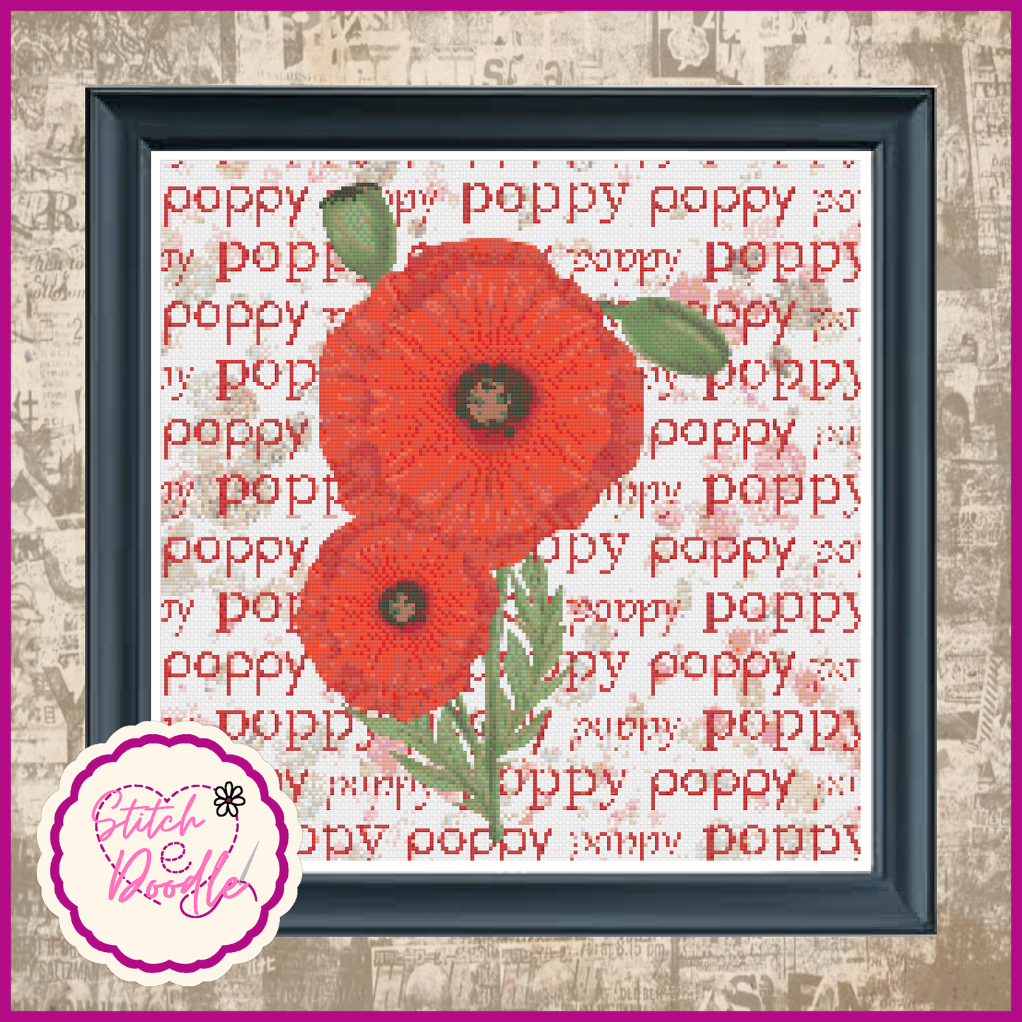 Poppy Sampler from the Paintbox Petals Collection - Digital Download