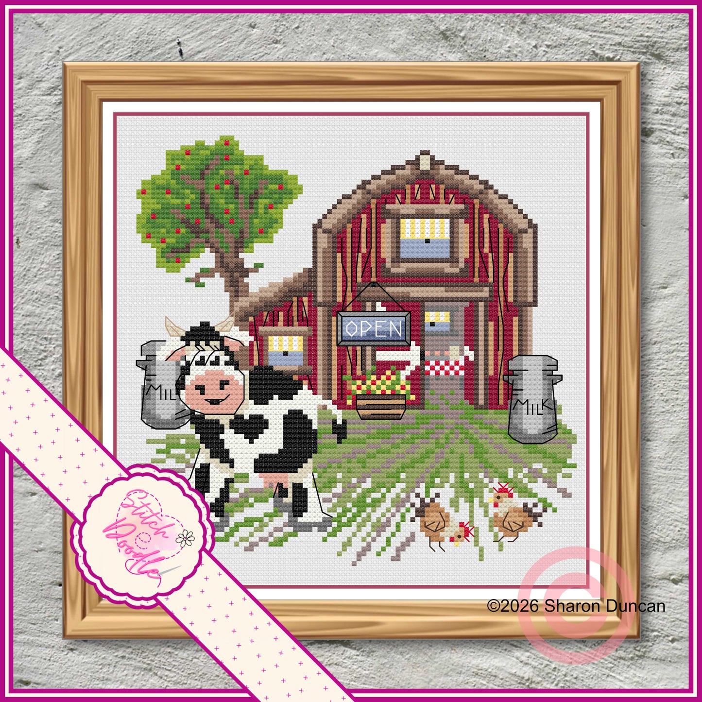 *NEW* Farmyard Friends Bumpler Collection - PDF and Patternkeeper - 7 charts