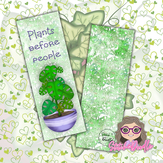 Plants Before People Bookmark - Cheese plant (monstera)