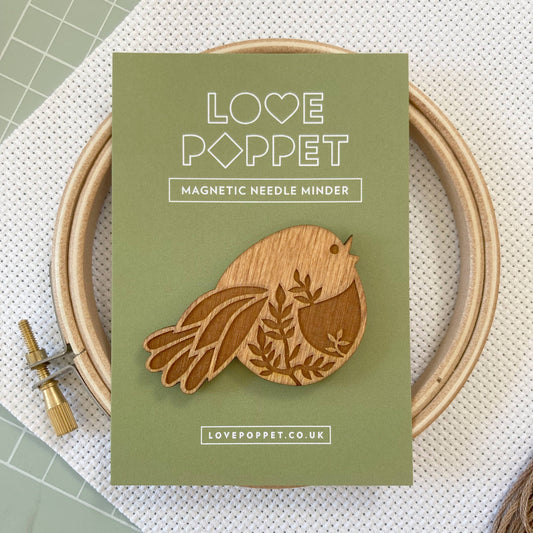 Robin - Magnetic Needle Minder from Love Poppet