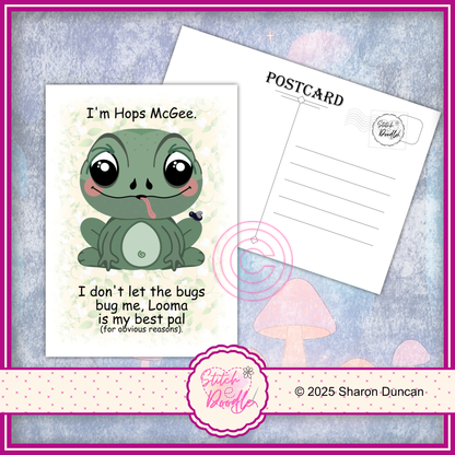 A5 Art Print/Postcard 6 Piece Collection - Too Cute To Spook - set 2