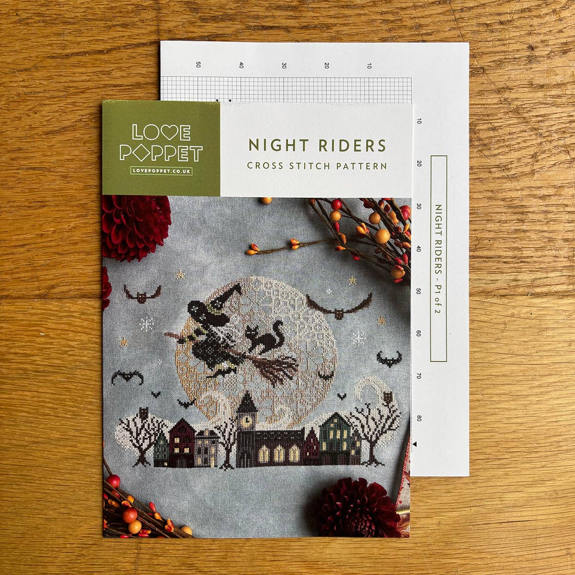Night Riders - Printed Chart by Love Poppet