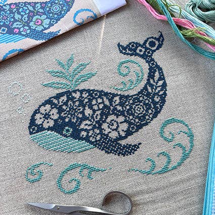 Whale of a Time - Printed Chart by Love Poppet
