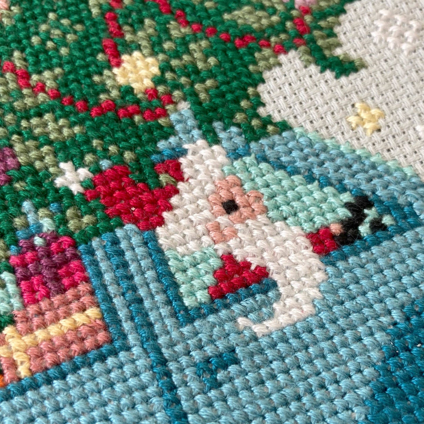 Driving Home for Christmas - Printed Chart by Love Poppet