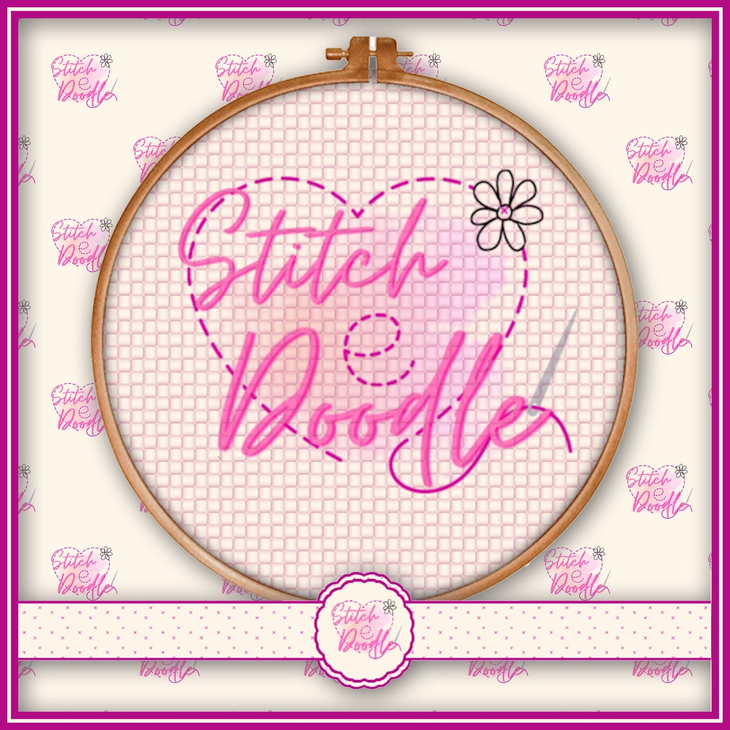 Big Girl Pants On Funny Pig Cross Stitch Chart. PDF and Pattern Keeper compatible. DMC floss. Includes printable tracker. Instant Download.